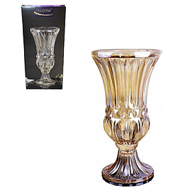 Скляна ваза "Антік Амбер" 296 мм Helios 6350