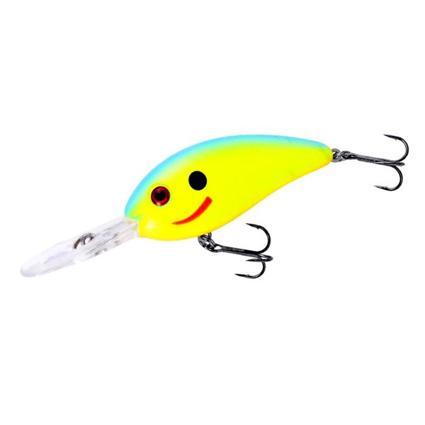 Воблер Bomber Fat Free Shad Jr. BD6F Chartreuse Blue