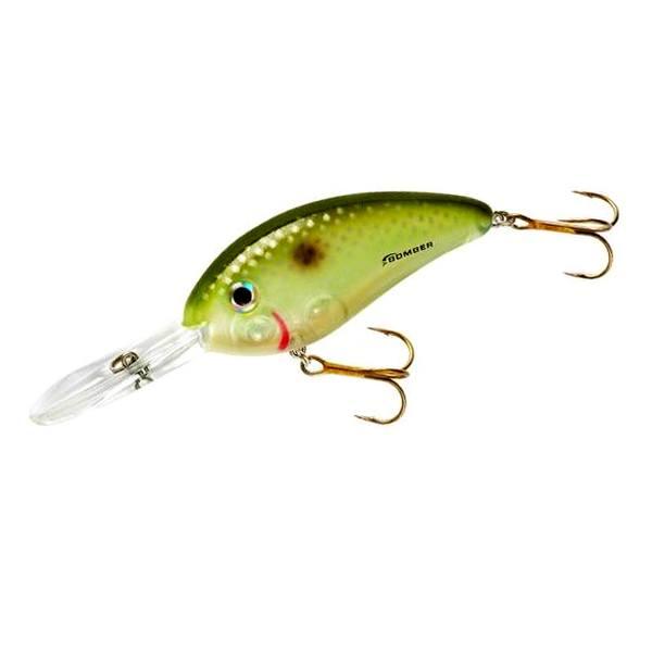 Воблер Bomber Fat Free Shad BD7F Green Ghost, фото 1