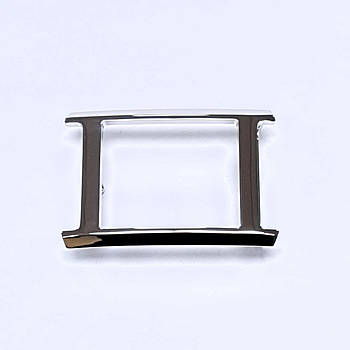 Пряжка накладна з латуні 40 мм (Італія)