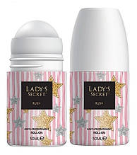 Жіночий роликовий дезодорант Lady's Secret Rush 50 мл