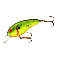 Воблер Bomber Flat A B02FA Chartreuse/Black Scales