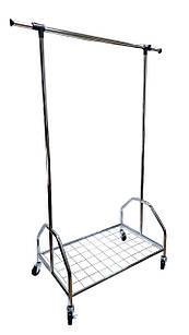 Вішалка підлогова для верхнього одягу хром (1521961)