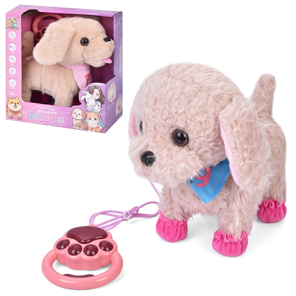 Музична іграшка Собачка на повідку (пульт) 8832-69-70, фото 1