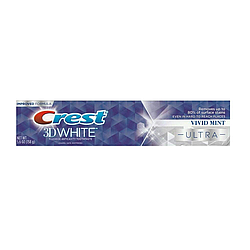 Відбілююча зубна паста + захист емалі Crest 3D White Vivid Mint Ultra 158гр