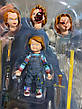 NECA Лялька Чакі. Фігурка із фільму Чакі. Іграшка Chucky. Чаки із змінними аксесуарами 10 см, фото 10