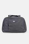Середня дорожня сумка Tourist 613-M-11 сіра, фото 2