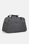 Середня дорожня сумка Tourist 613-M-11 сіра, фото 3