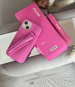 Чохол Rhode на iPhone 13 в оригінальній коробці  Rhode з лимитованої колекції Shortcake" Lip Case без блиска