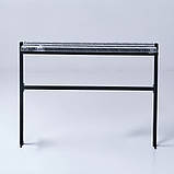 Лавка MEMORY без спинки (графітово-чорний), фото 5