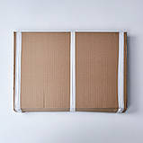 Лавка MEMORY без спинки (коричнево-чорний), фото 10