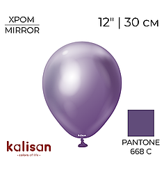 KALISAN-КЛ 12" 106 Хром Фіолетовий | Mirror Violet