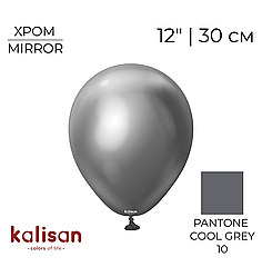 KALISAN-КЛ 12" 109 Хром Сірий | Mirror Space Grey