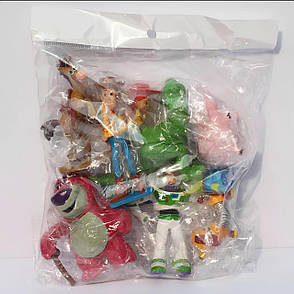 Набір фігурок Історія іграшок RESTEQ 9 шт, Ігрові фігурки із мультфільму Toy Story, Іграшка Toy Story, фото 3