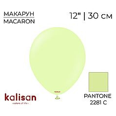 KALISAN-КЛ 12" 71 Макарун Фісташковий | Macaron Pistachio