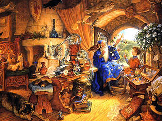 Пазл Cobble Hill Мерлін та Артур 400 елементів