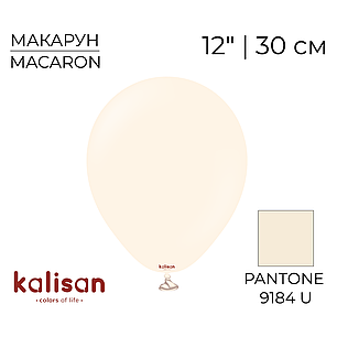 KALISAN-КЛ 12" 07 Макарун Блідо-персиковий | Macaron Pale Salmon, фото 1