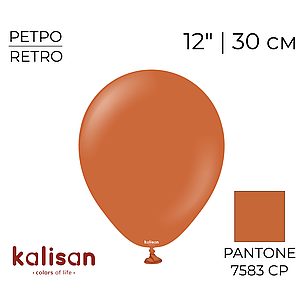 KALISAN-КЛ 12" 61 Ретро Помаранчевий | Retro Rust Orange, фото 1