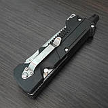 Ніж складаний рятувальний Jeep 008, 440, стропоріз, склобій, ліхтарик, фото 5