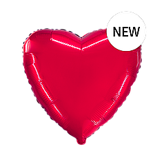 32" FLEXMETAL-ФМ 024 СЕРЦЕ Металік Червоне NEW | Red (УП)