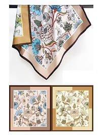 Шовкові хустинки 70х70 на дві сторони