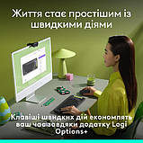 Клавіатура Logitech POP Icon Keys Bluetooth Eng/Ukr Graphite, фото 7