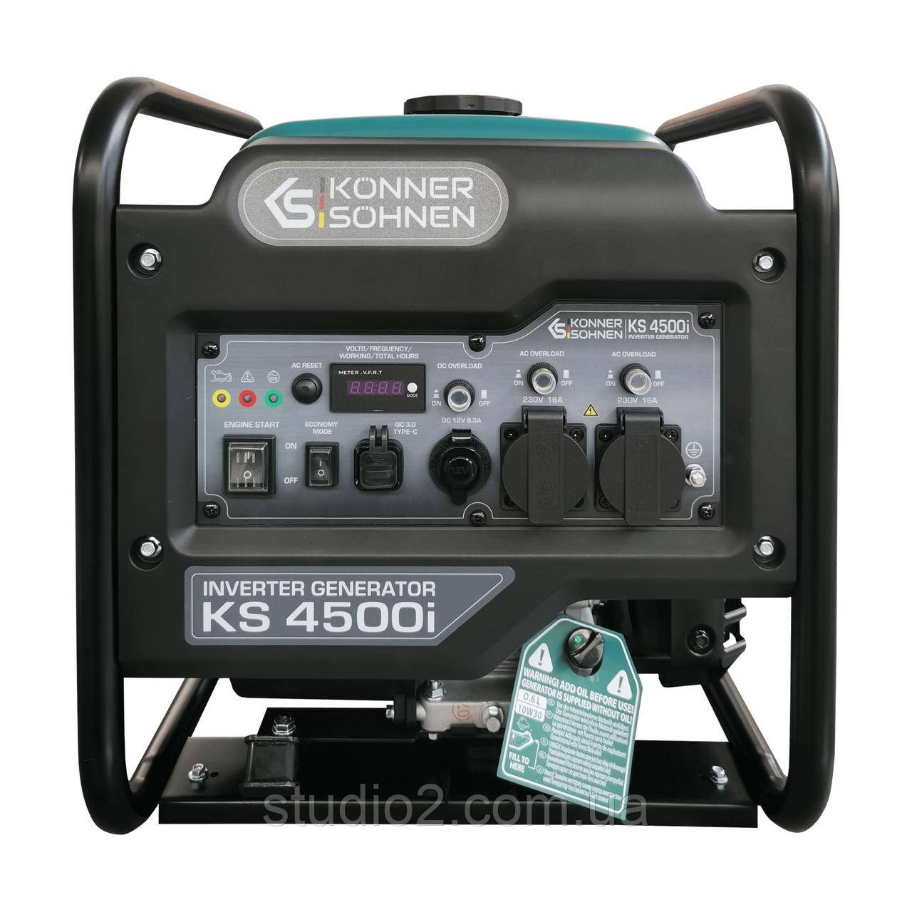 Інверторний генератор KS 4500i, фото 1