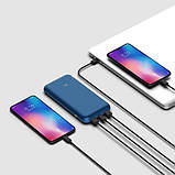Повербанк ZMI 10 Pro 20000mAh PD 65W 2xUSB / Type-C Blue, фото 7