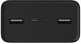 Повербанк Xiaomi Mi 3 Pro 30 000mAh 18W Quick Charge 3.0 Type-C, 2хUSB-А Black, фото 3