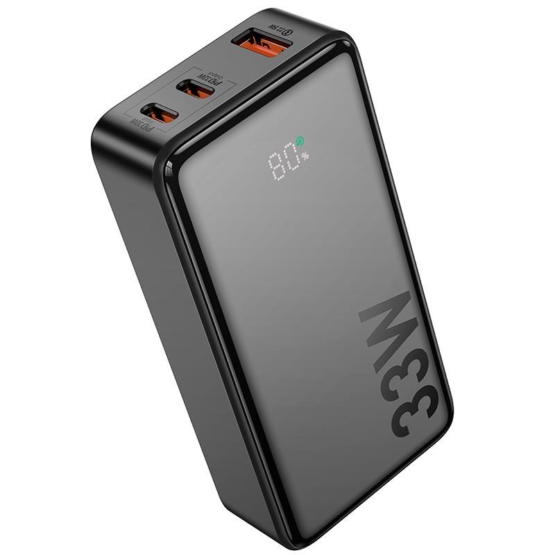 Повербанк Hoco Q27B 10000mAh Jewel 22.5W+PD20W Black