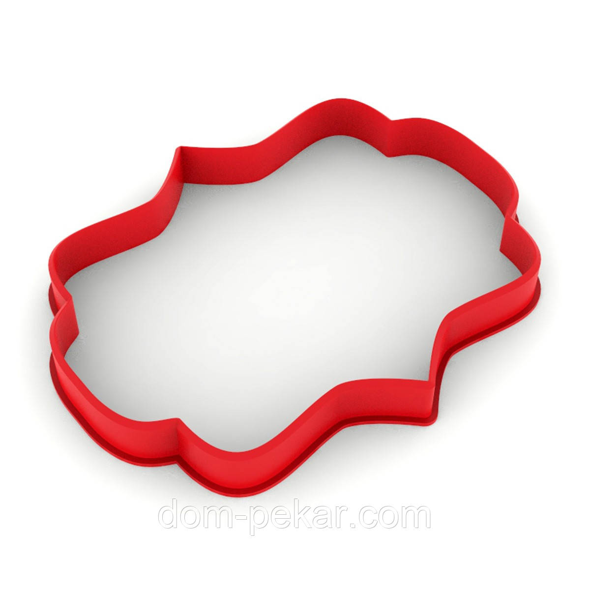 Вирубка для пряників Рамка-6 10*7,9 см (3D)