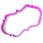 Рамка 9 вирубка для пряників 12*6,5 см (3D)