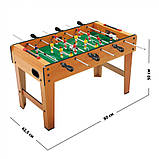 Футбол дерев'яний ZHICHENG на ніжках, м'яч ZC1017B, фото 3