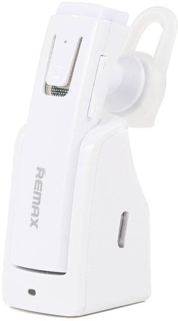 Гарнітура-навушник Remax RB-T6C з зарядною базою, Bluetooth 4.1, White