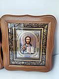Ікони на весілля Пресвята Богородиця та Спаситель 21×19×4 см, фото 3