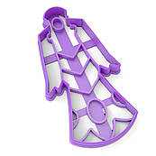 Ангел вирубка для пряників 10*5 см (3D)