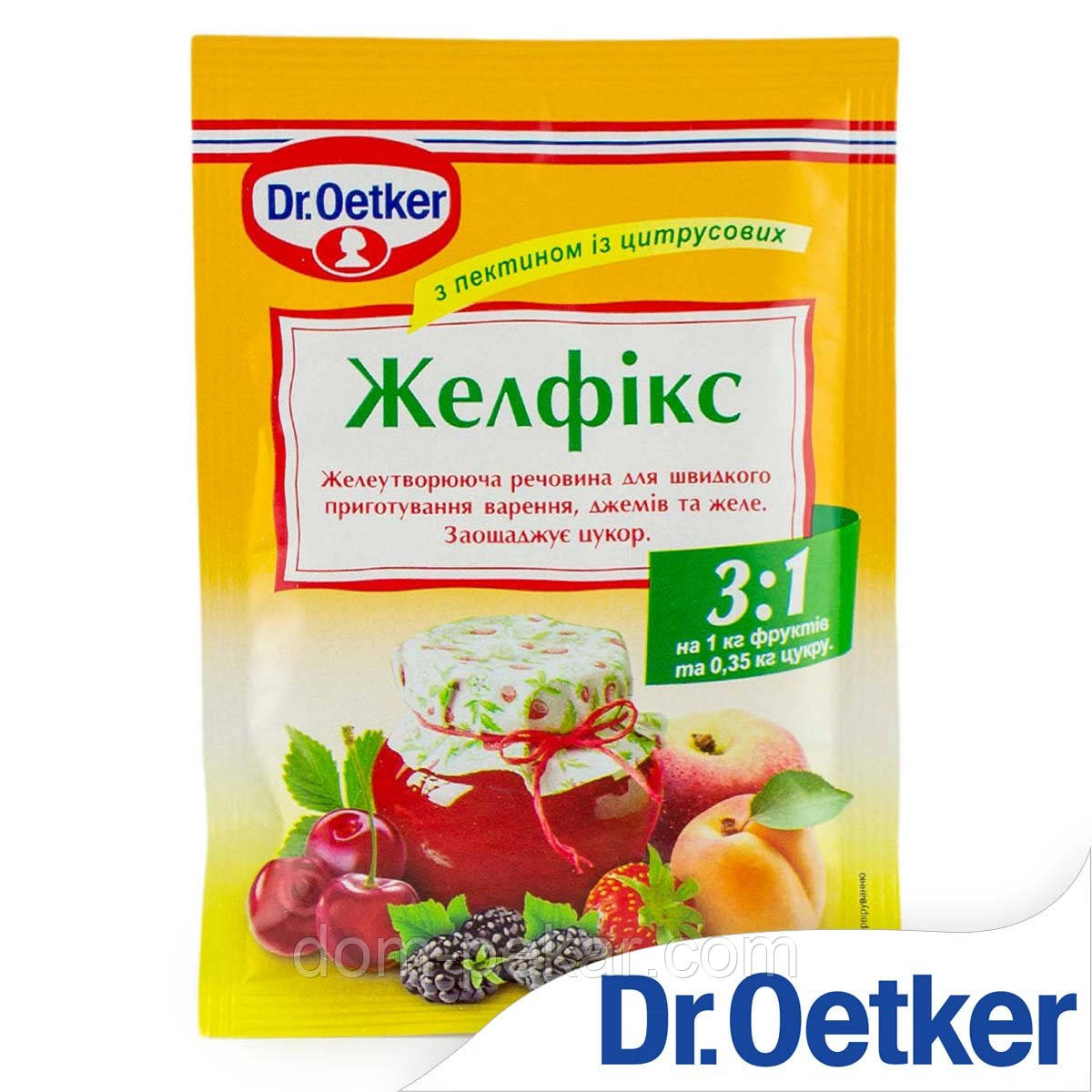 Желфікс 3:1 Др.Оеткер, 25 гр