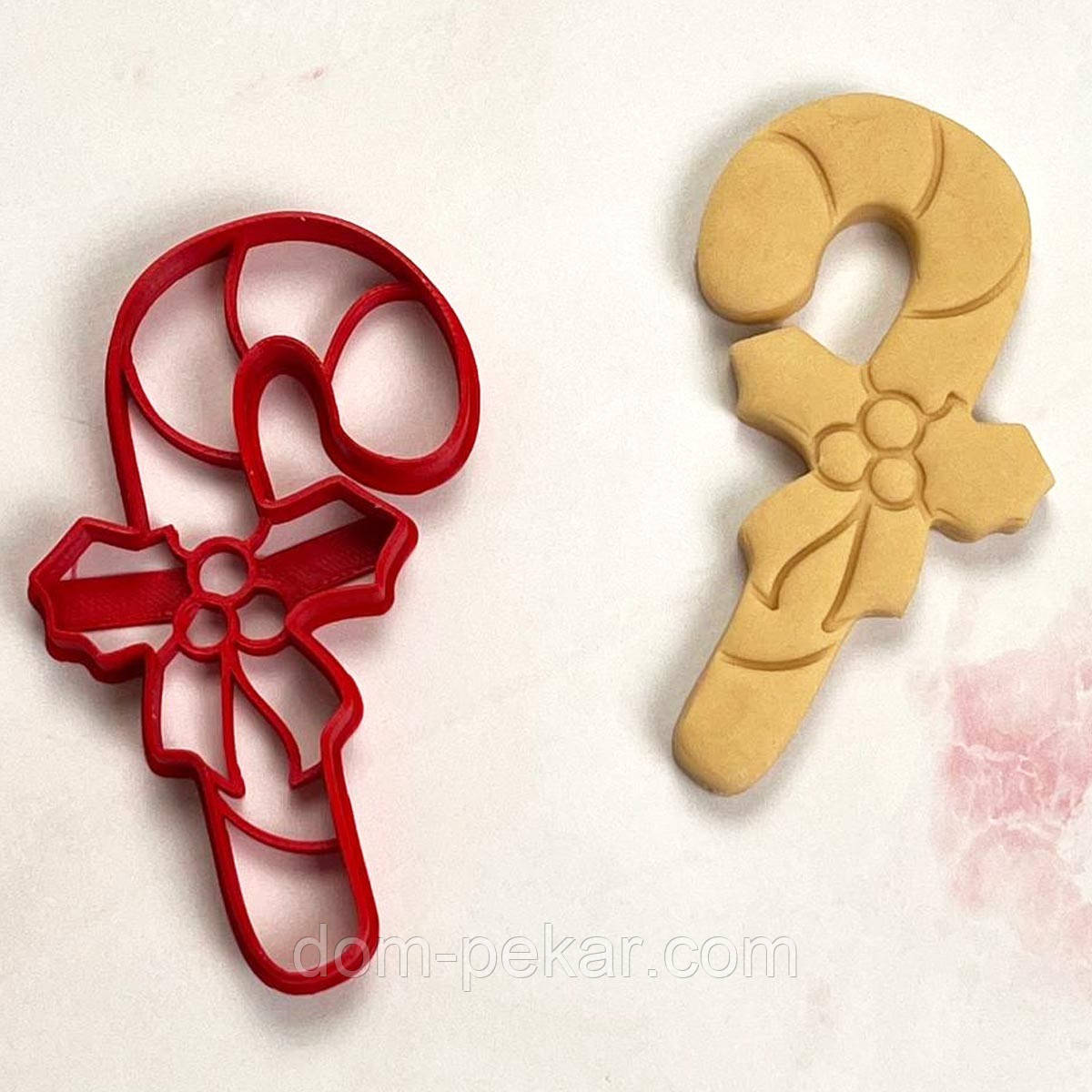 Льодяник 2 вирубка для пряників 11*6,6 см (3D)