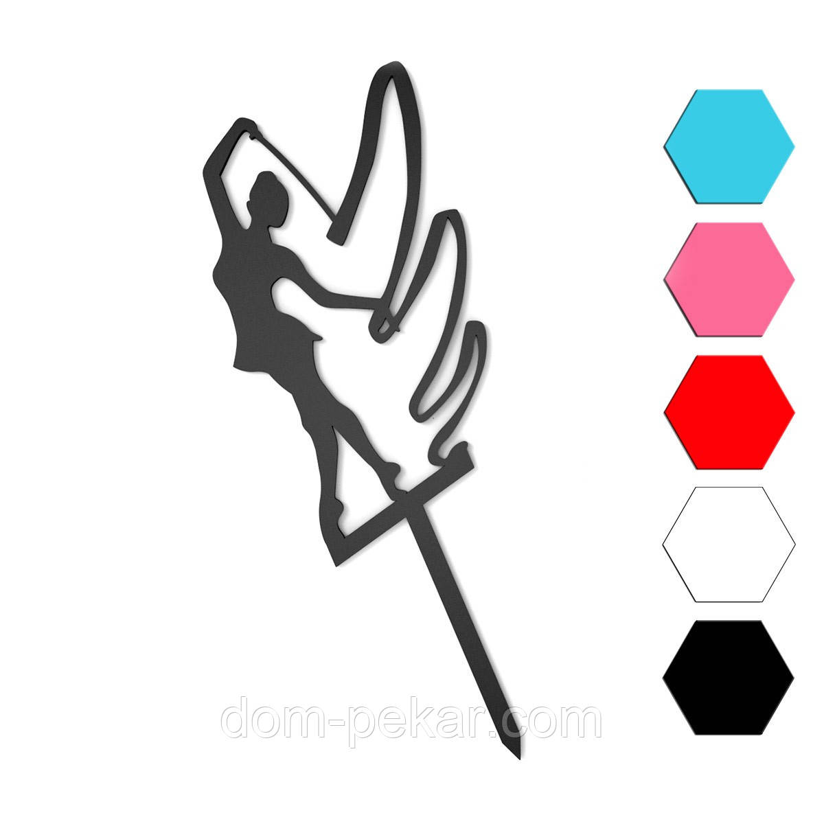 Гімнастка топпер для торта (3D)