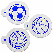 М'ячі трафарет для пряників 6,5 см (TR-2)