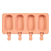 Форма силіконова Ескімо 9*4,5 см (4*80 мл)