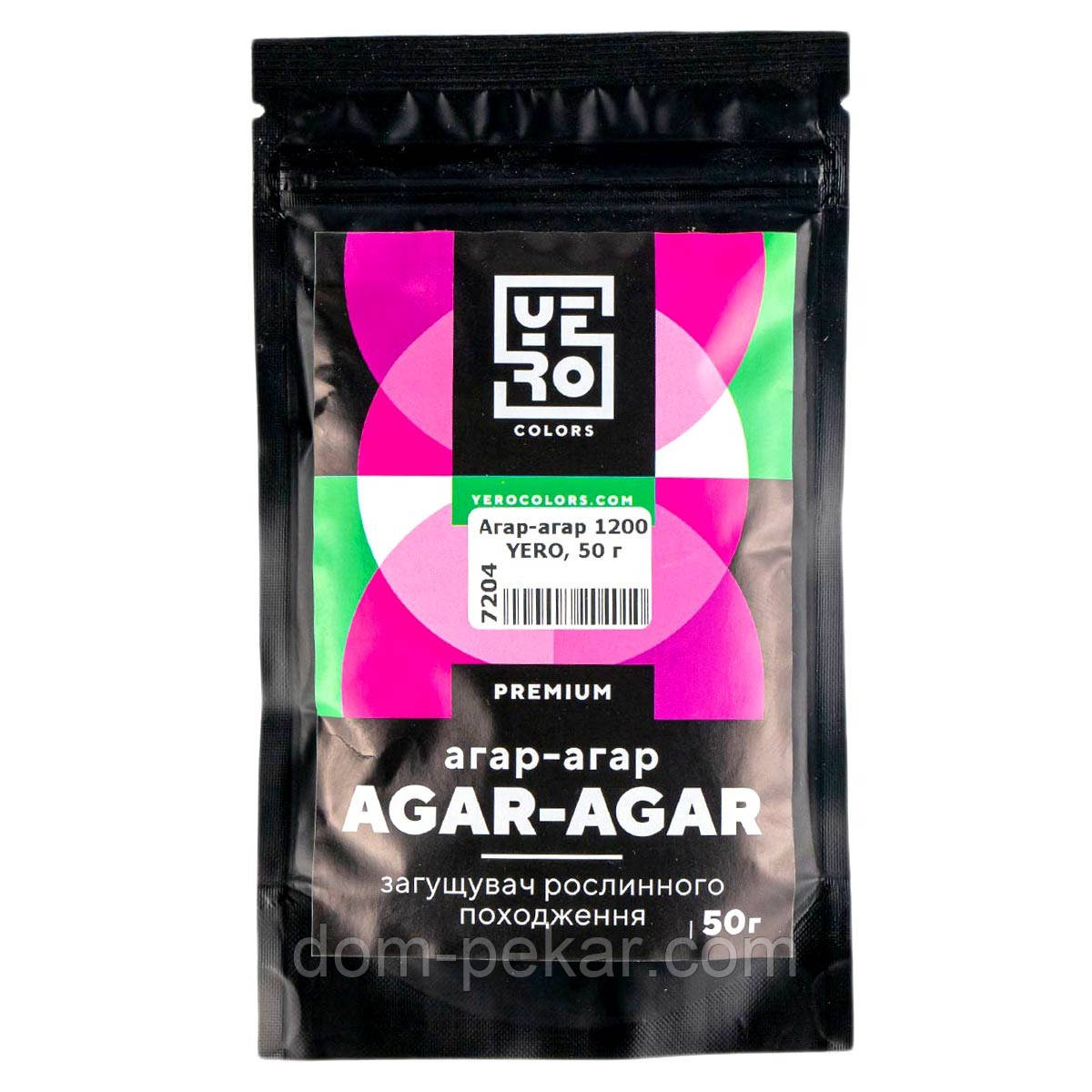 Агар-агар 1200 YERO, 50 г