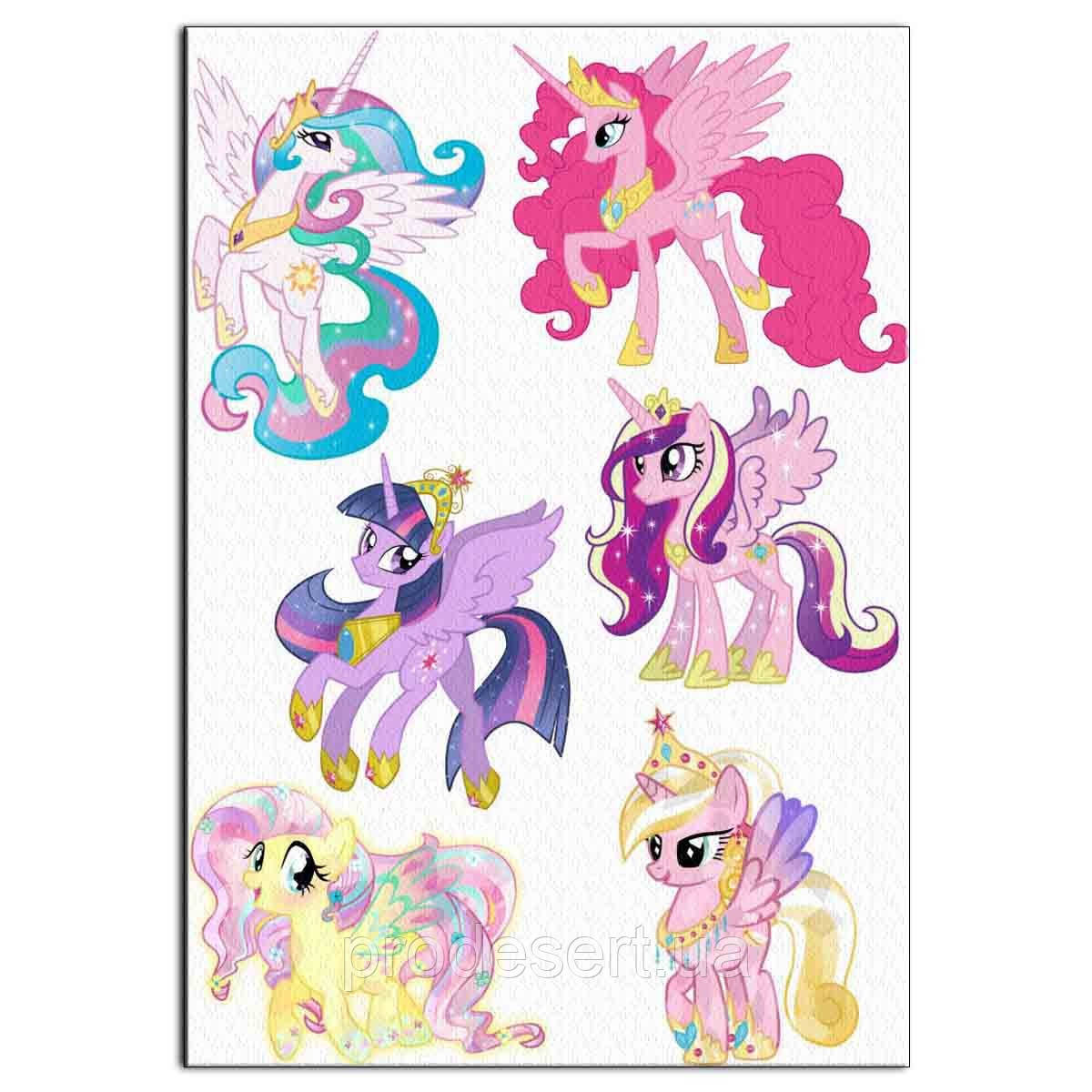 My Little Pony 4 вафельна картинка