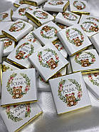 Чорний преміум шоколад з логотипом для юридичних фірм 6 г 100 шт., фото 8