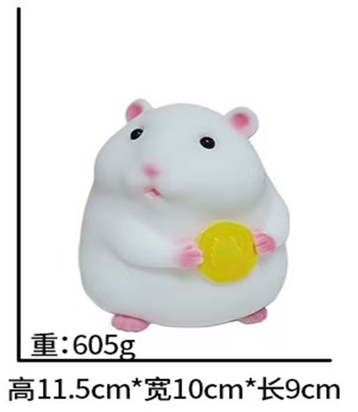 Aнтистрес арт. C2991 (24шт) Таба хом'як 11,5*10см 605г pvc сумка