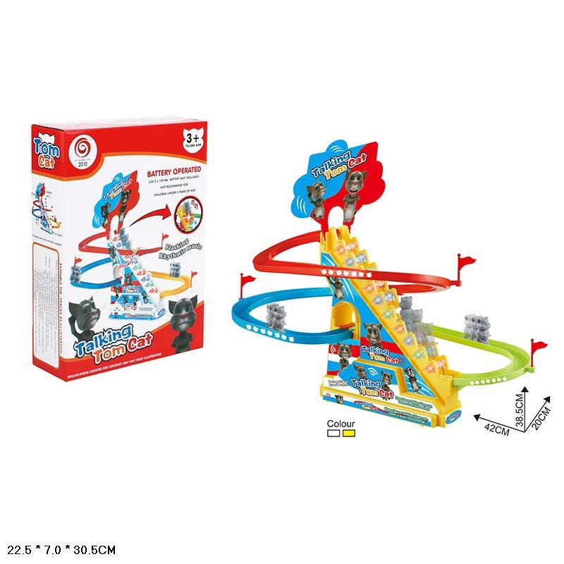 Трек батар. арт. 2010T (48 шт./2) світкло,звук короб. 22,5*7*30,5см