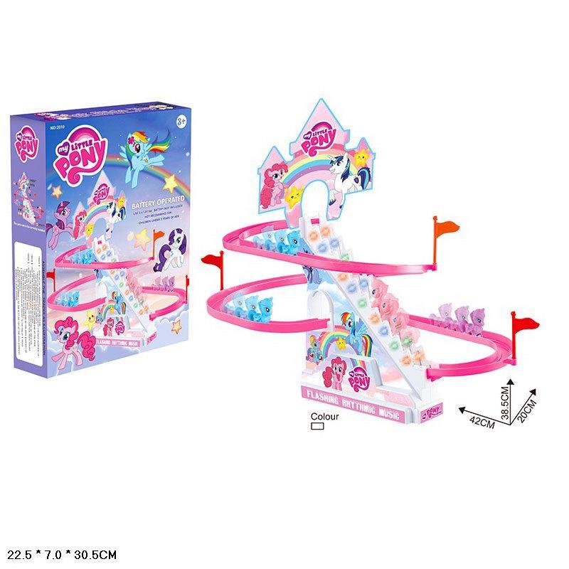 Трек батар. арт. 2010U (48 шт./2) світо, звук короб. 22,5*7*30,5см