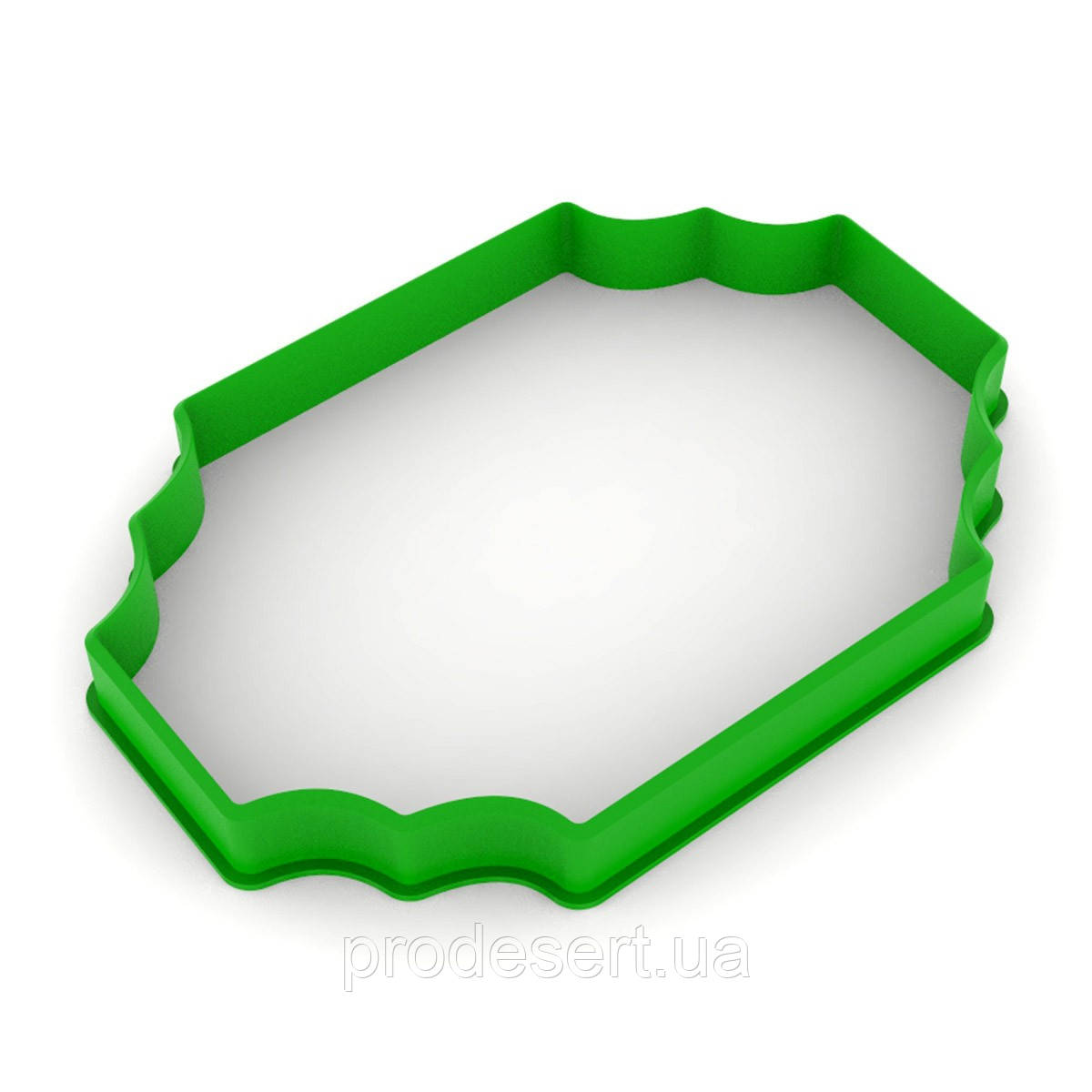 Вирубка для пряників Рамка -2 10*6,9 см (3D)