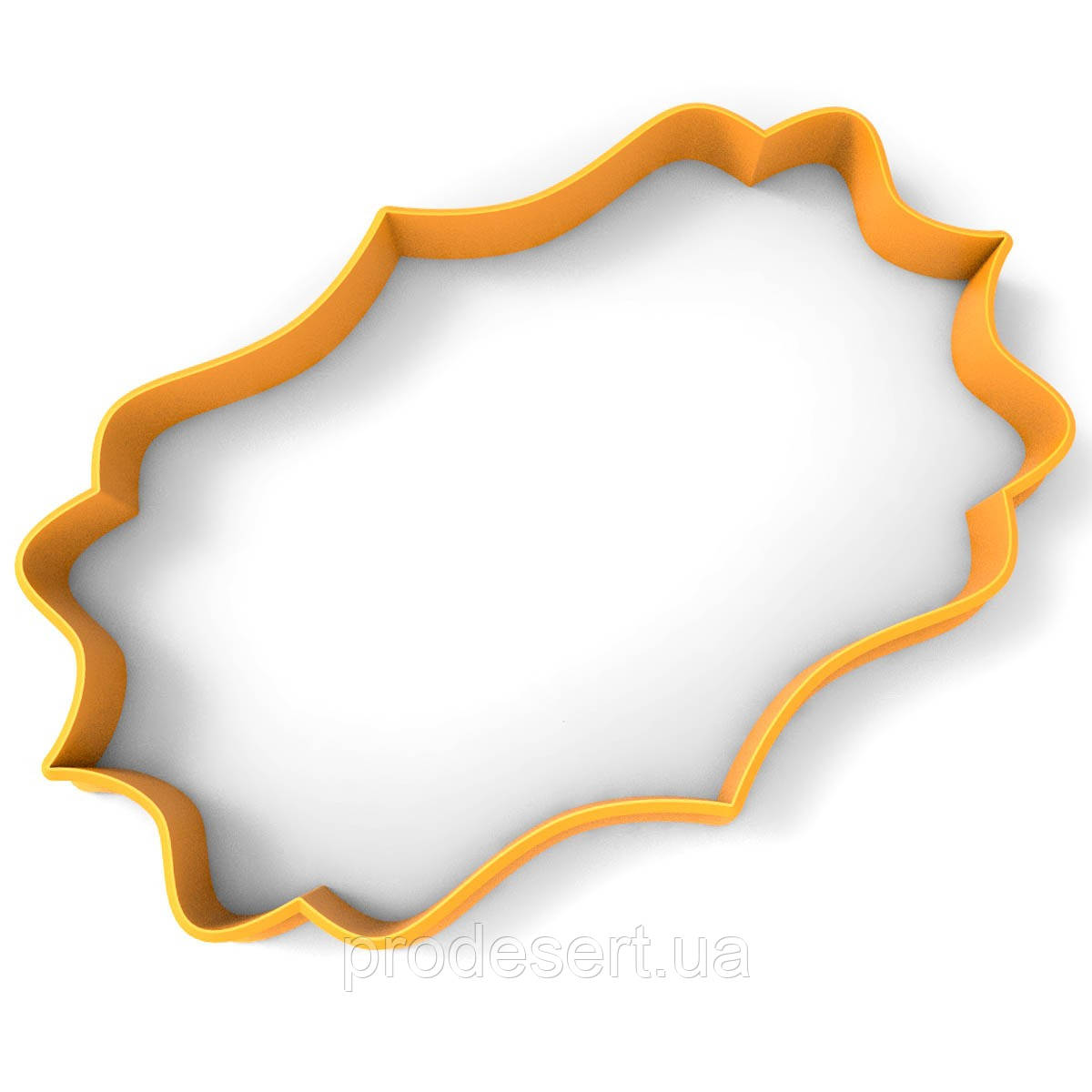 Вирубка для пряників Рамка 8 10*6,5 см (3D)