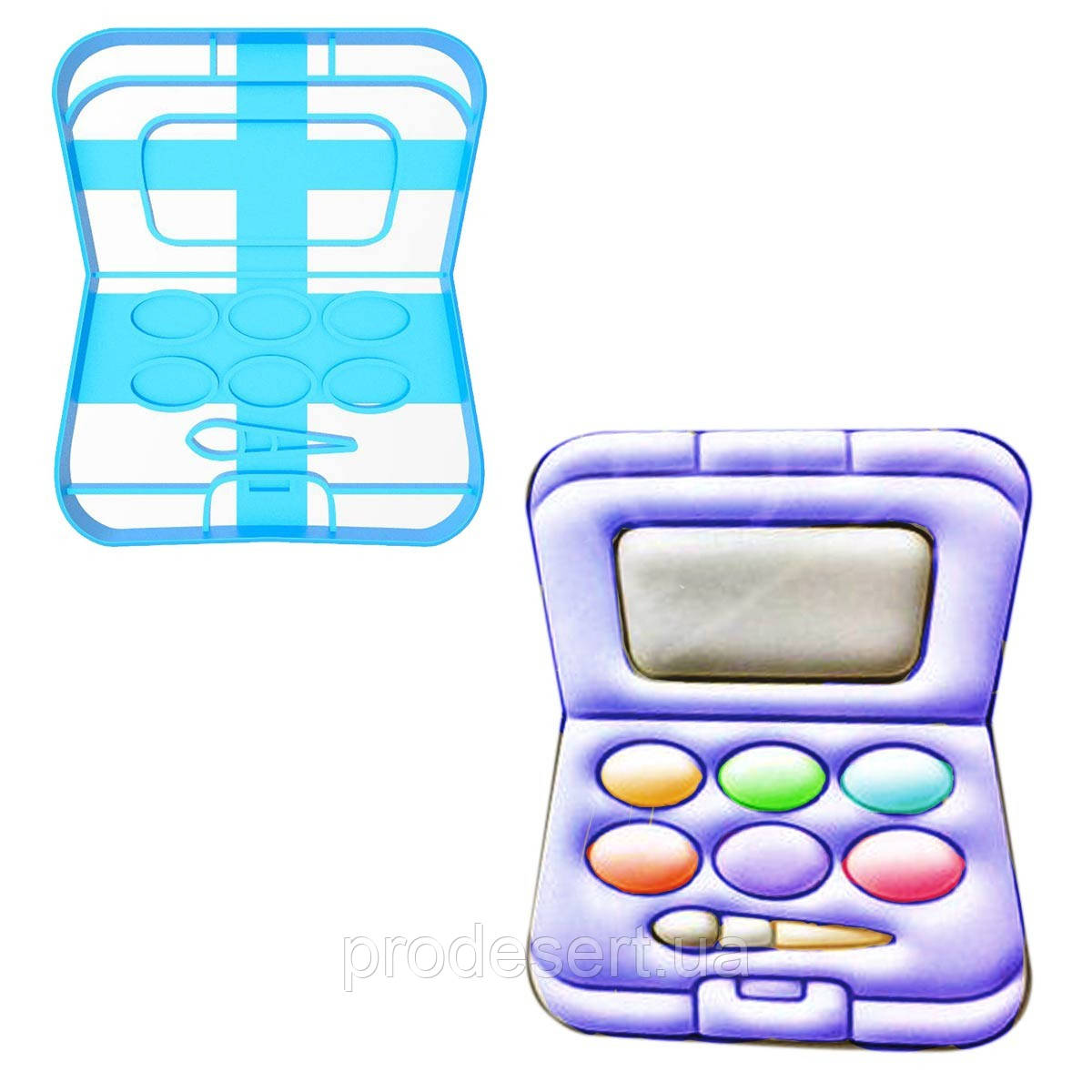 Вирубка для пряників Косметика 10*8,4 см (3D)